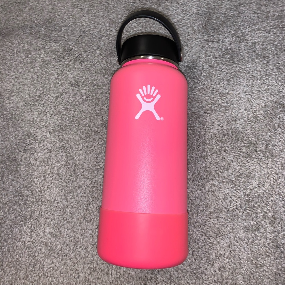 32 oz Wide Mouth Flamingo Hydroflask
